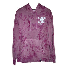 Caakes No Brakes Pink Tie Dye Surfer Hoodie