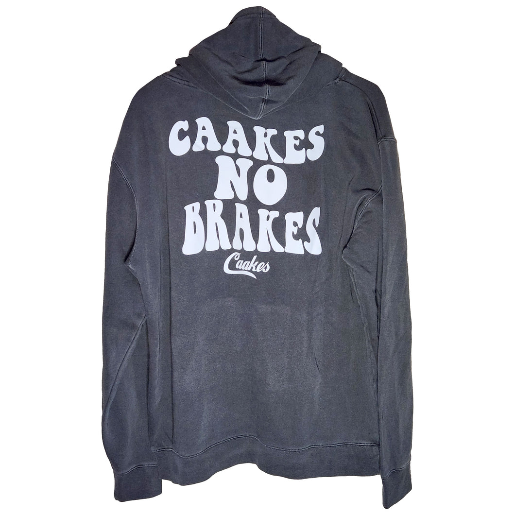 Caakes No Brakes Vintage Grey Surfer Hoodie