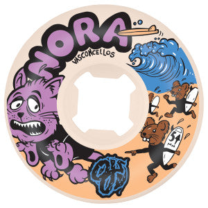 54mm Nora Vasconcellos Surfs Up 2 Elite EZ EDGE 101a OJ Skateboard Wheels