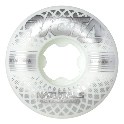 51mm Reflective Naturals Super Slim 101a Ricta Wheels
