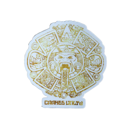 Aztec Calander Sticker  Size: 4.62