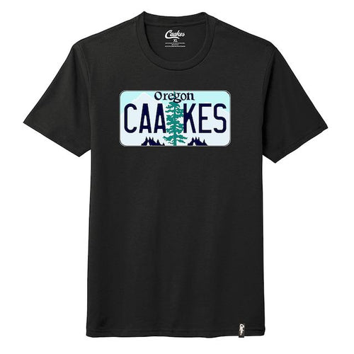 Caakes™®Oregon License plate T shirt