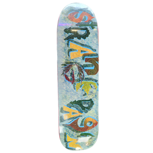 Strange Pagan Abstract Letters Skate Deck